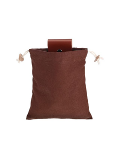 BeWild Foldable Canvas Foldable Foraging Belt Bag - Brown