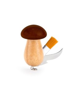 Mushroom Knife Keyring