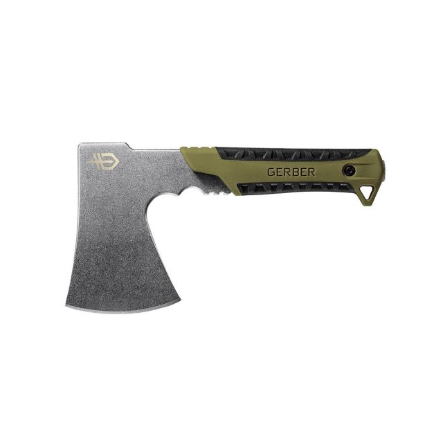 Gerber Pack Hatchet - Full Tang Stainless Steel Blade and Rubber Handle
