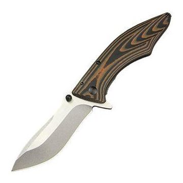 Outdoor Edge 3.5" CONQUER - Large, Plain Edge