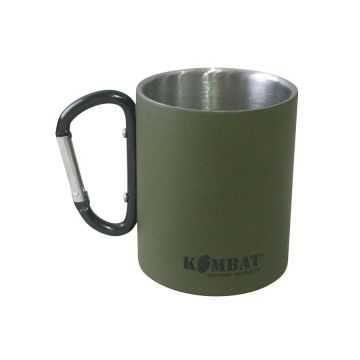 Kombat Carabiner Mug - Green
