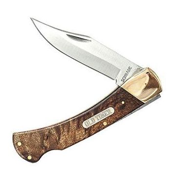Old Timer Golden Bear Lockback Folding Knife
