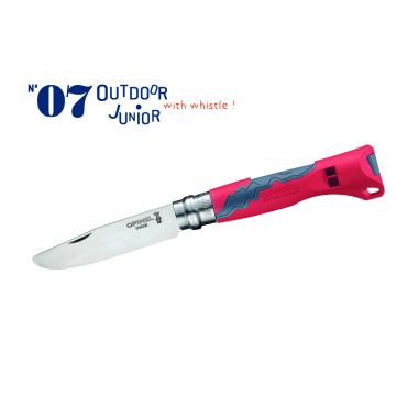 Opinel No 7 Outdoor Junior Knife Red