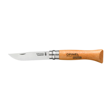Opinel No 6 Carbon Bushcraft Knife 7cm