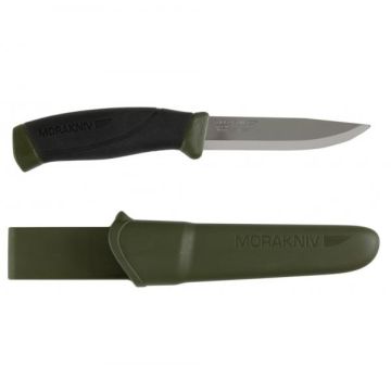 Mora Companion Stainless Steel 860 Bushcraft Knife Green