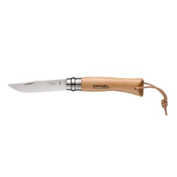 Opinel No.7 Trekking Knife - Natural Beech