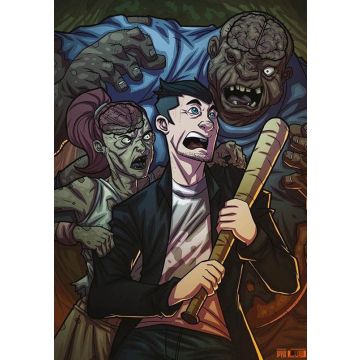 SpinPin Zombie Target - Baseball