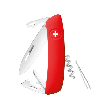 SWIZA D03 Red Legal Carry Swiss Army Knife