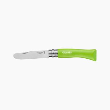 Opinel No.7 Pocket Knife Green Round Ended