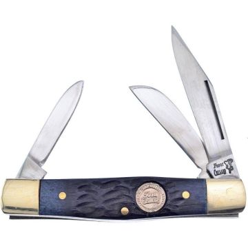 Frost Cutlery Baby Diamond Back Pocket Knife - Blue