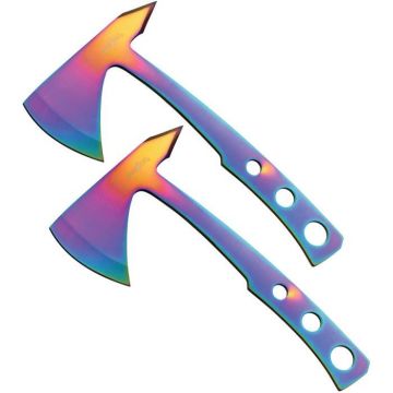 Perfect Point Throwing Axe Set - Spectrum