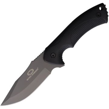 Witharmour WASP Fixed Blade Buschraft Knife - Black