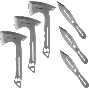 Smith & Wesson 6pc Axe & Knife Throwing Combo