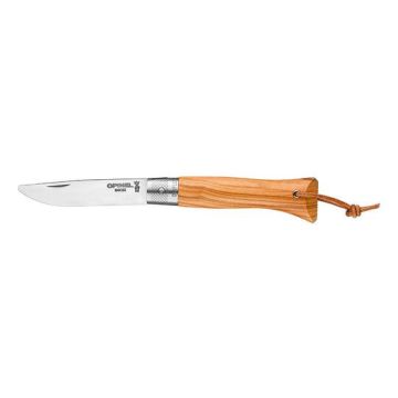 Opinel Neo6 6VRI EDC Knife - Olive Wood