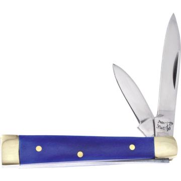 Frost Cutlery Baby Doc Pocket Knife - Blue Bone