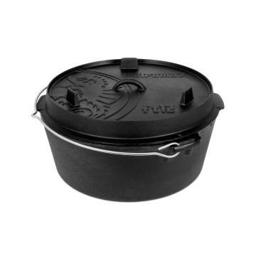 Petromax 10.8L Cast Iron Dutch Oven