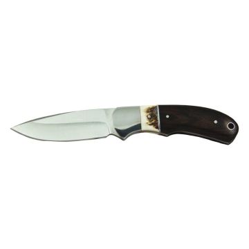 Whitby Staghorn & Ebony Wood Sheath Knife (3.5")