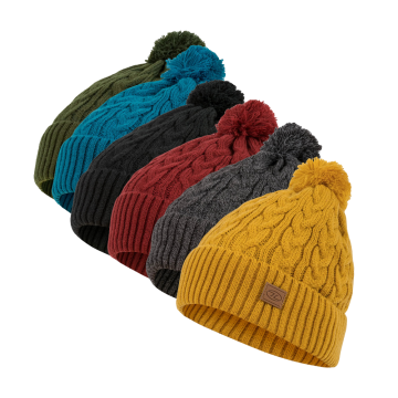 Beira Lined Bobble Hat