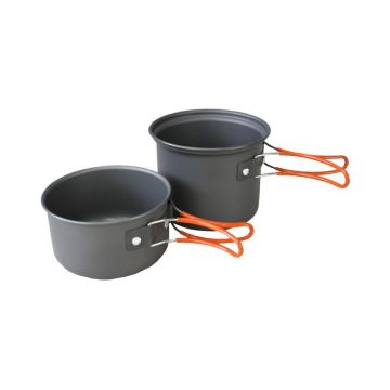 Kombat Anodised 2pc Cook Set