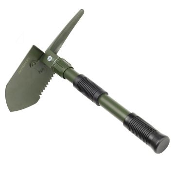 Foldable Camping Shovel With Pick