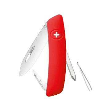 SWIZA D02 Red Legal Carry Swiss Army Knife