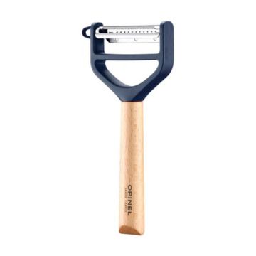 Opinel T-Duo Vegetable Peeler - Blue