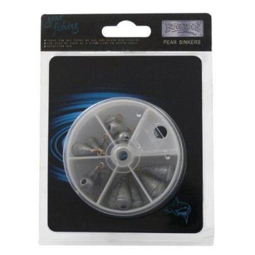 Boy Toys Gone Fishing Pear Sinkers (For Sea Use Only)