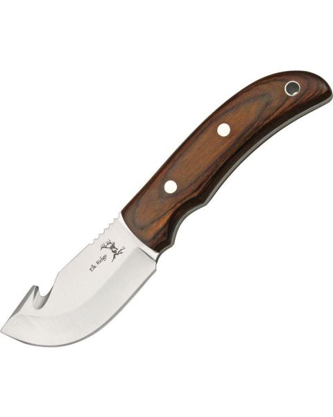 Elk Ridge Guthook Hunter Knife Pakkawood Handle