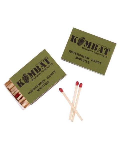 Waterproof Matches (4 Pack)