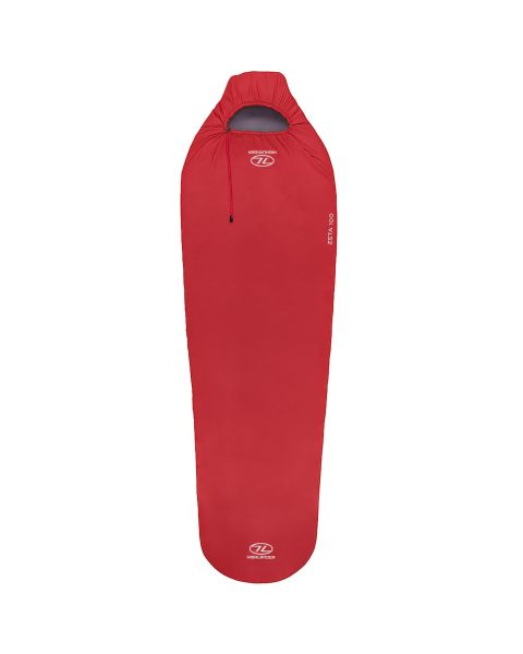 Highlander Zeta 100 Sleeping Bag - Scarlet Red