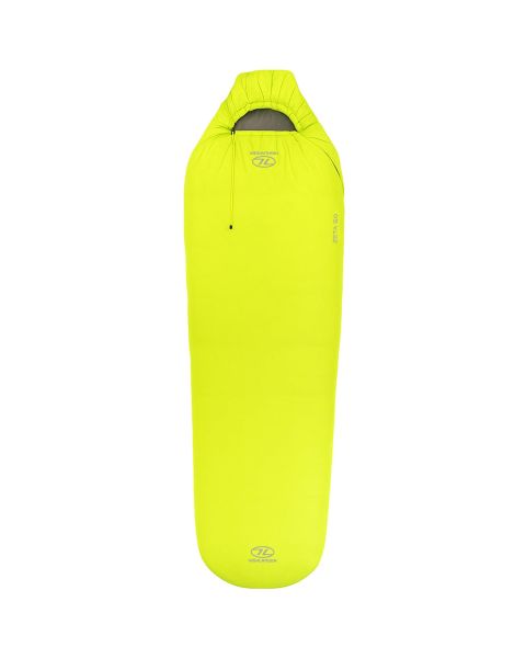 Highlander Zeta 50 Sleeping Bag - Lime Green
