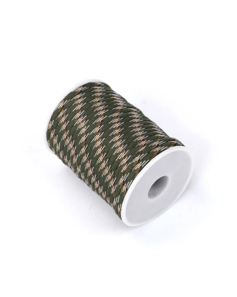 BeWild 550 Paracord Reel 30M - Green Camo