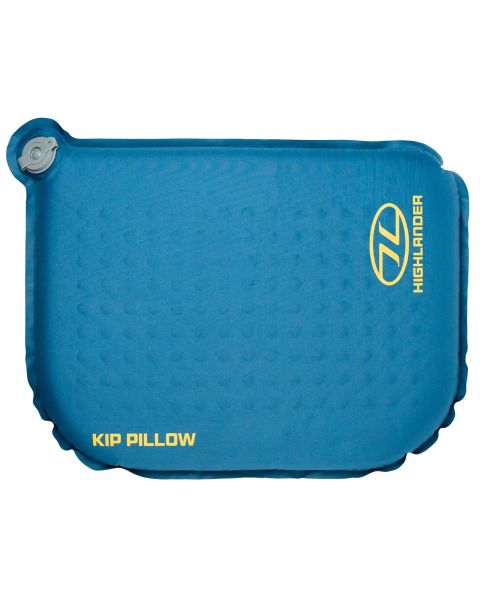 Highlander Kip Self Inflate Pillow - Deep Blue