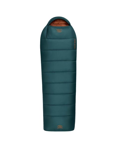 Highlander Rayet Hybrid 350E Sleeping Bag - Pine Green