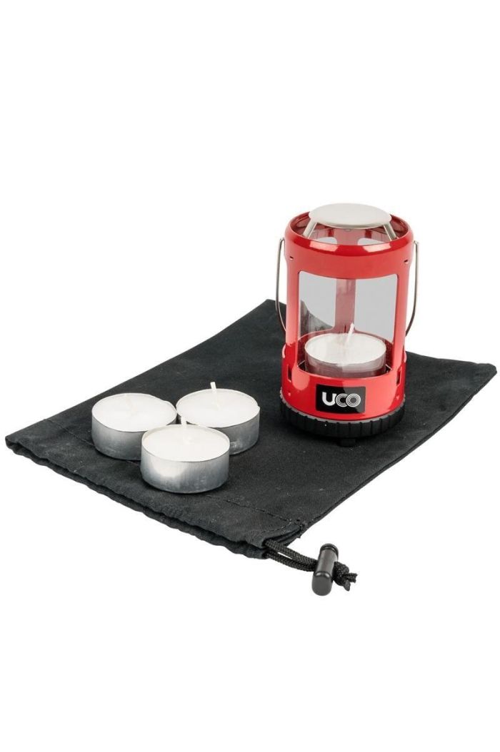 UCO Mini Candle Lantern Kit - Red