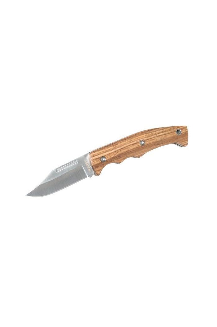 Whitby SlipJoint Knife w/ Clip Point Blade (2.5") - Zebra Wood