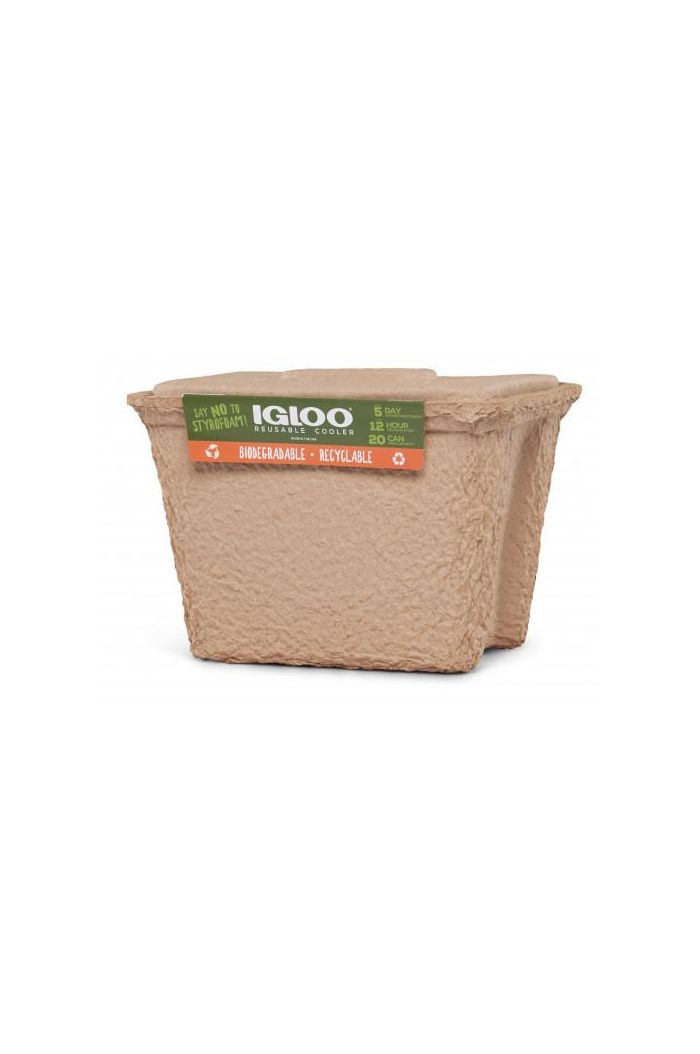 Igloo Recool Reusable Eco-Friendly Cooler /w Lid - 15 Litres / 20 cans