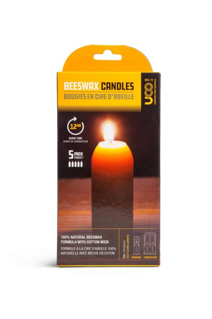 UCO Beeswax 12 Hour Candles - 5pk
