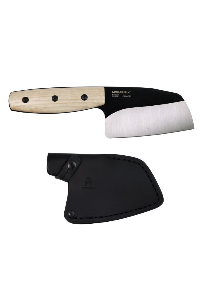Mora Rombo Knife Blackblade Ash Wood