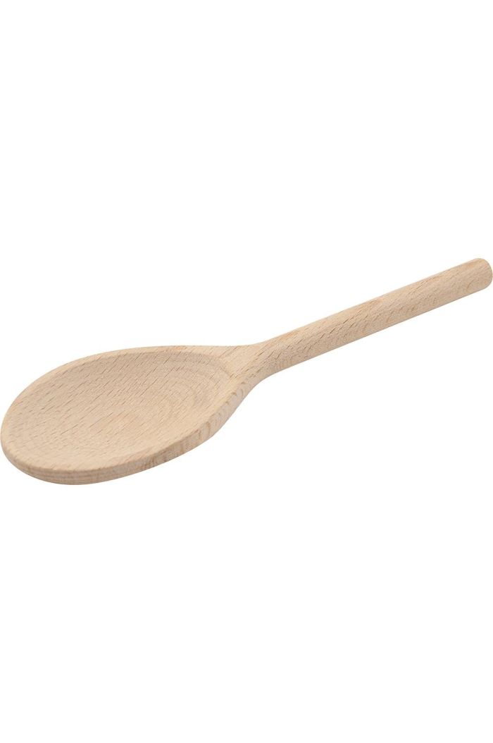Solid Beech Wood Spoon 20cm