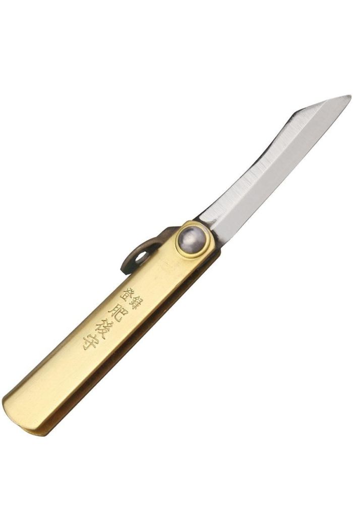 Higonokami 01 SK Folder Brass Knife