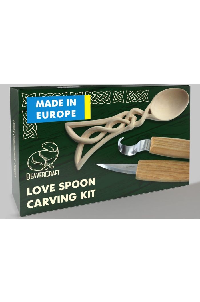 Beaver Craft Celtic Spoon Complete Carving Kit