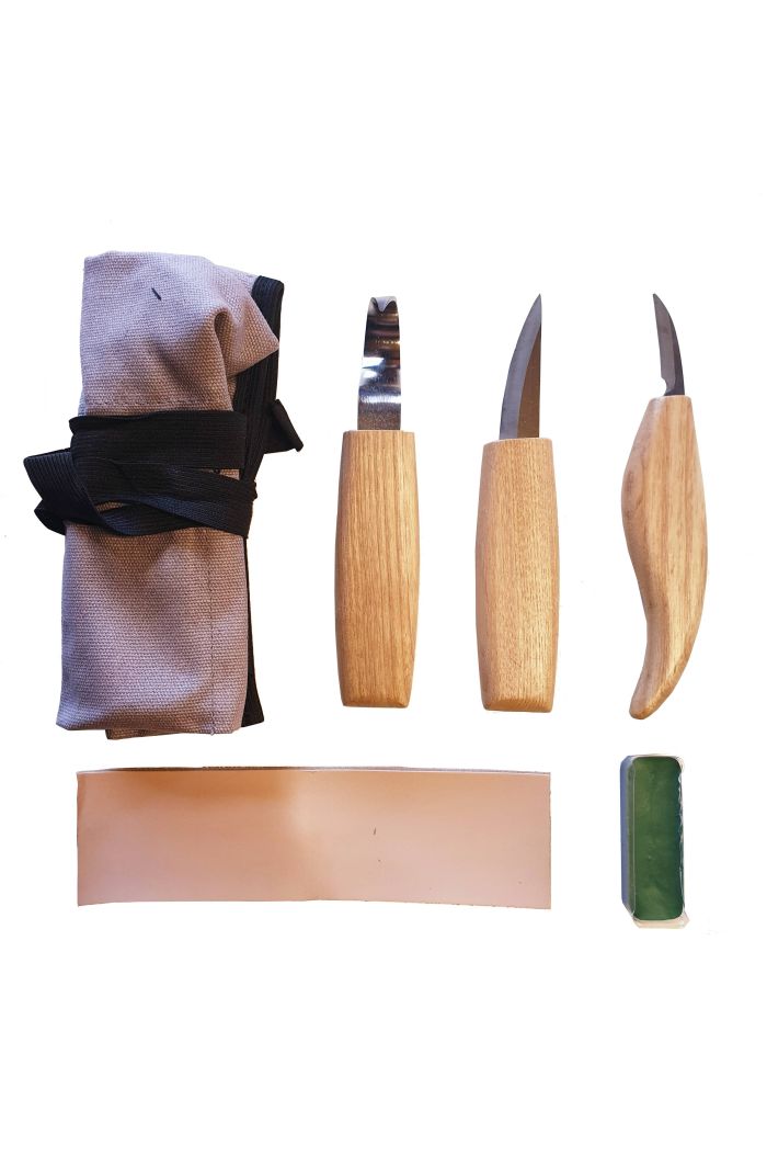 BeWild Wood Carving Set Suitable For Bowls, Spoons & More