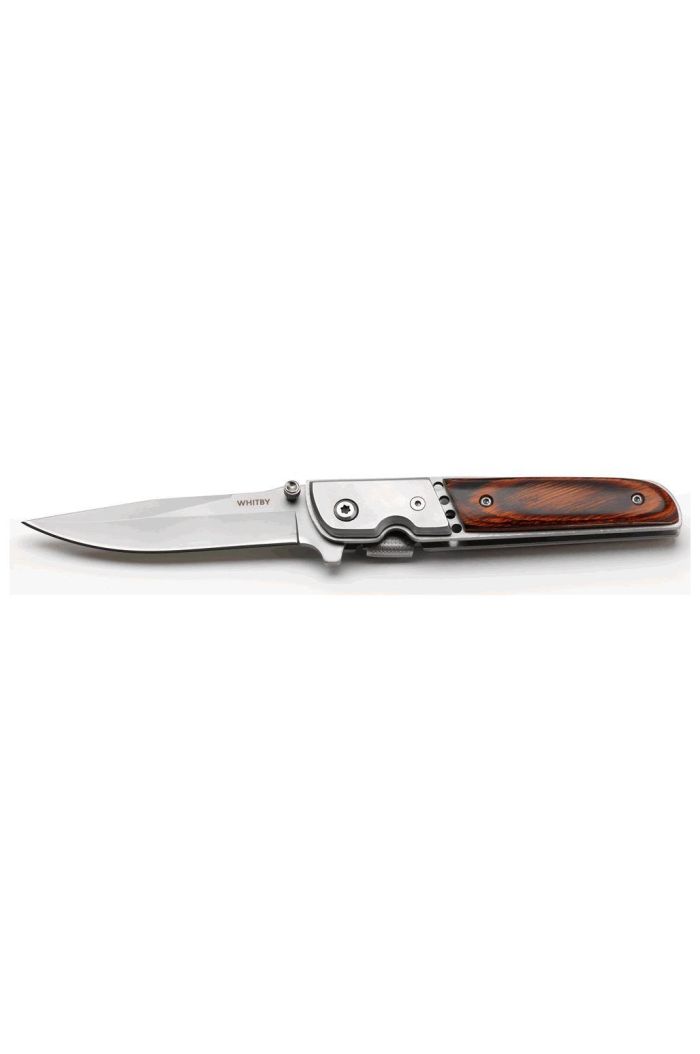 Whitby 3.5" Pakkawood & Stainless Lock Knife