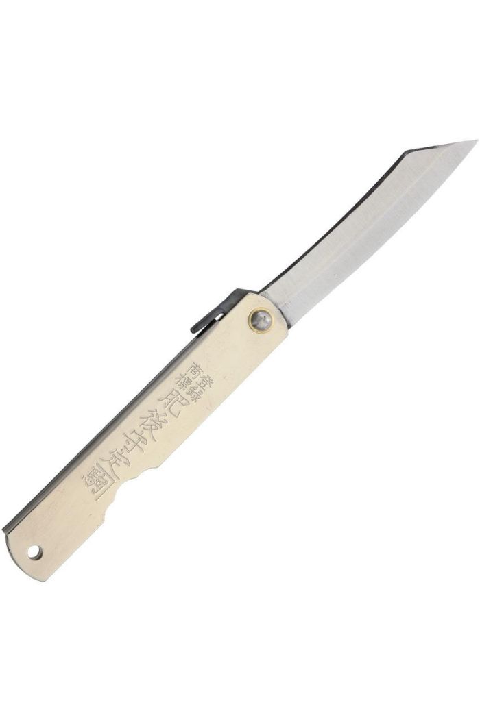 Higonokami No 4 Silver Folder Folding Knife