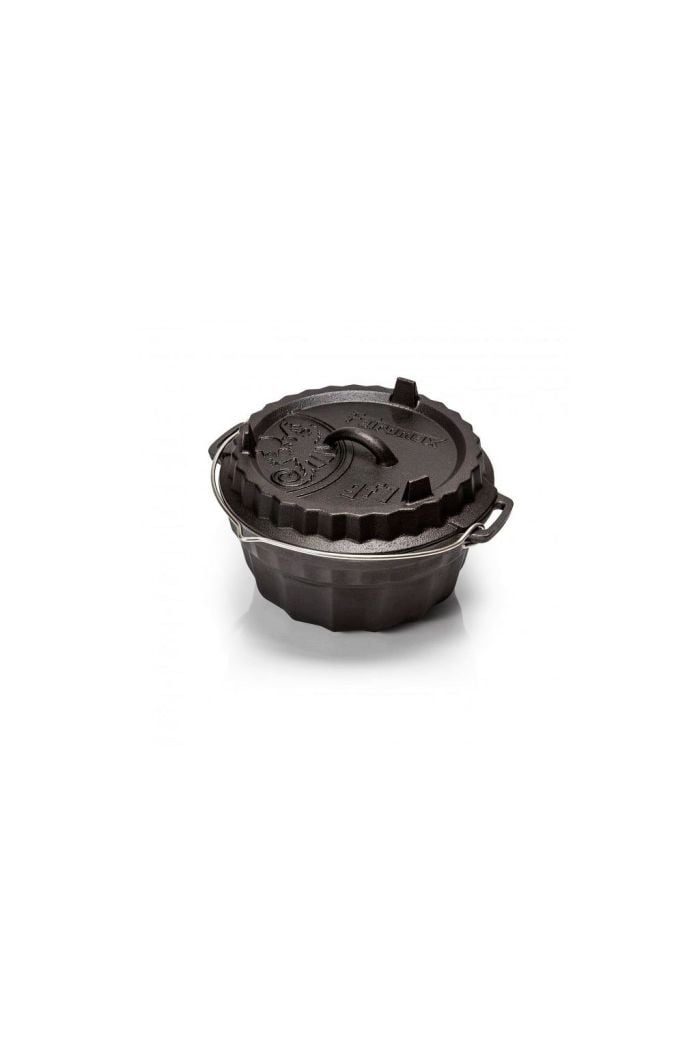 Petromax Cast Iron Ring Cake Pan with Tarte Case Lid